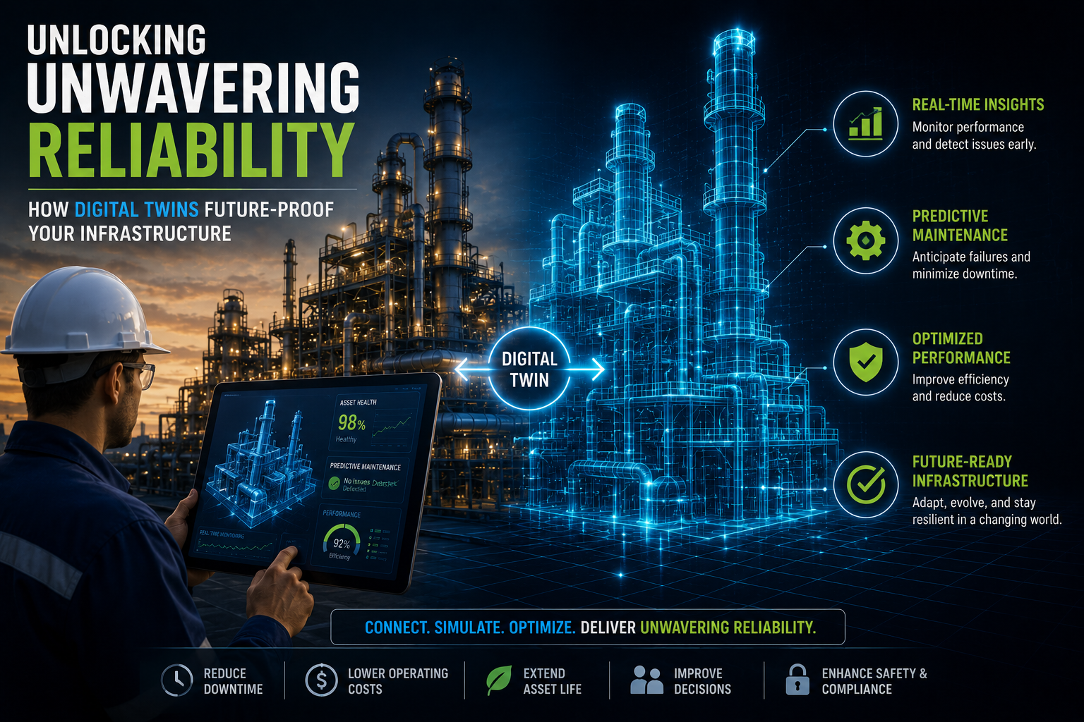 Unlocking Unwavering Reliability: How Digital Twins Future-Proof Your Infrastructure