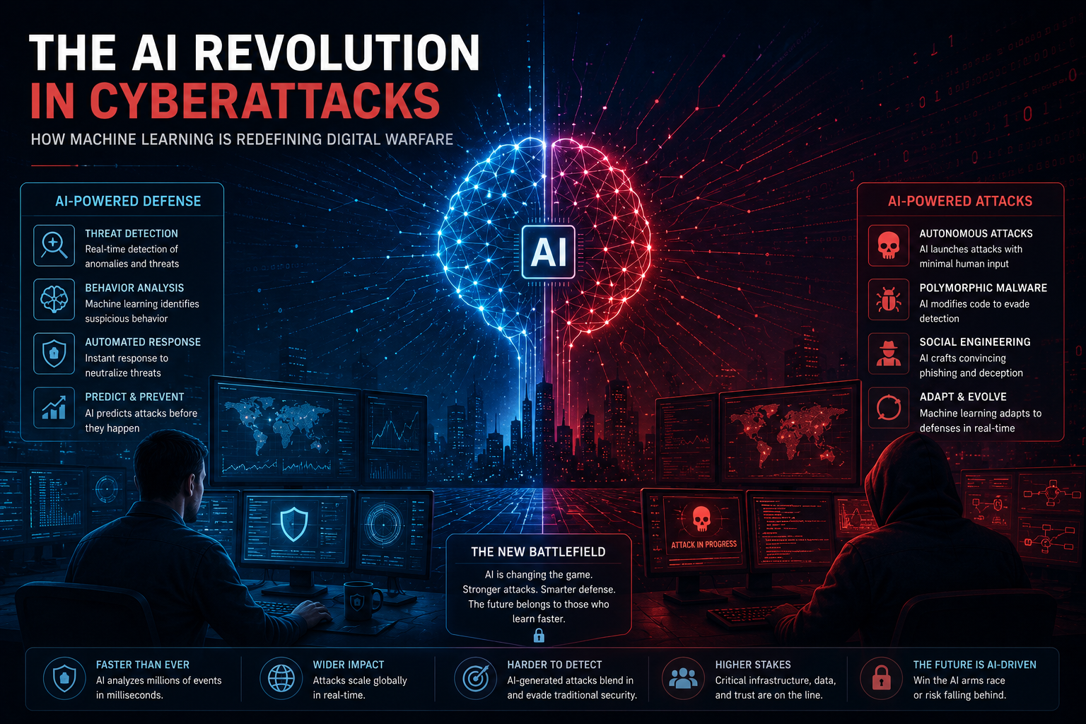 The AI Revolution in Cyberattacks: How Machine Learning is Redefining Digital Warfare