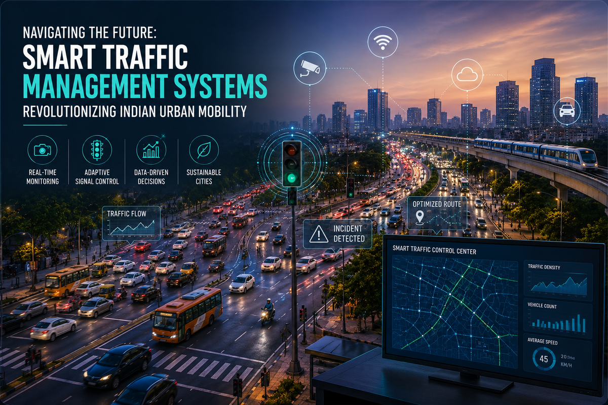 Smart Traffis System STMS: How Smart Traffic Systems Are Revolutionizing India