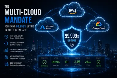 The Multi-Cloud Mandate: Achieving 99.999% Uptime in the Digital Age