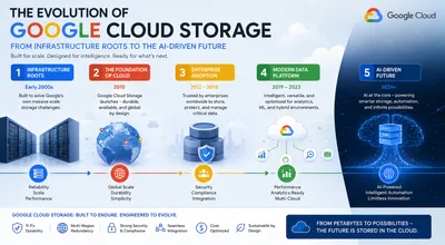The Evolution of Google Cloud Storage: From Infrastructure Roots to the AI-Driven Future