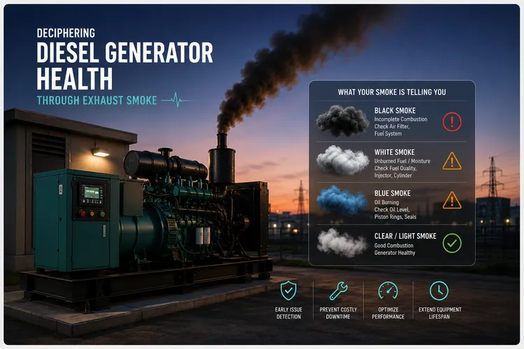 Deciphering Diesel Generator Health Through Exhaust Smoke